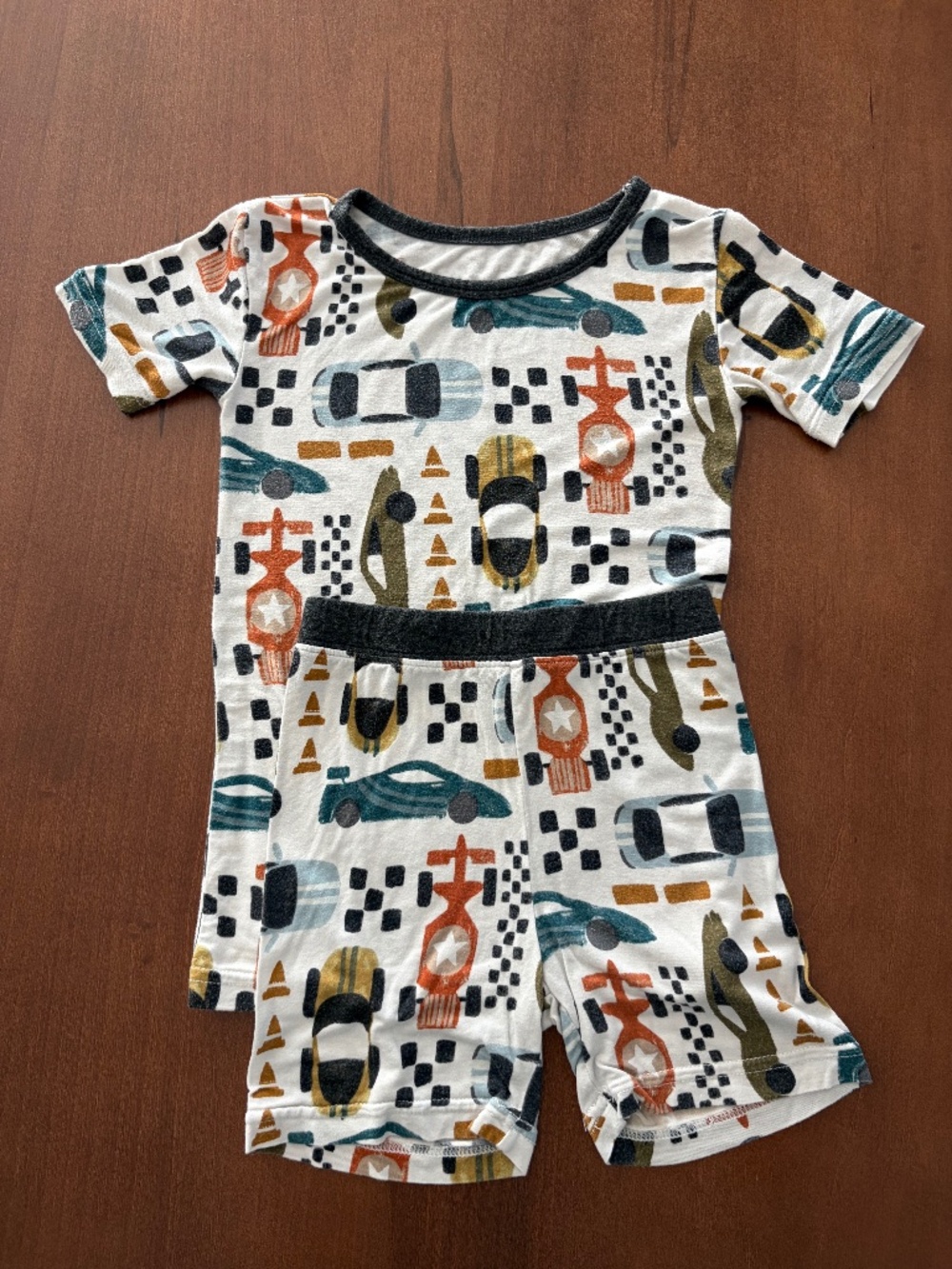Little Sleepies: Fast Lane Two-Piece Pajama Set